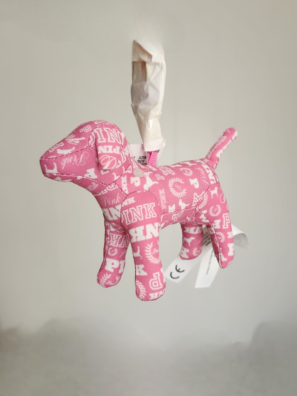 PINK Victoria's Secret Pink Logo Dog Keychain/Card Holder